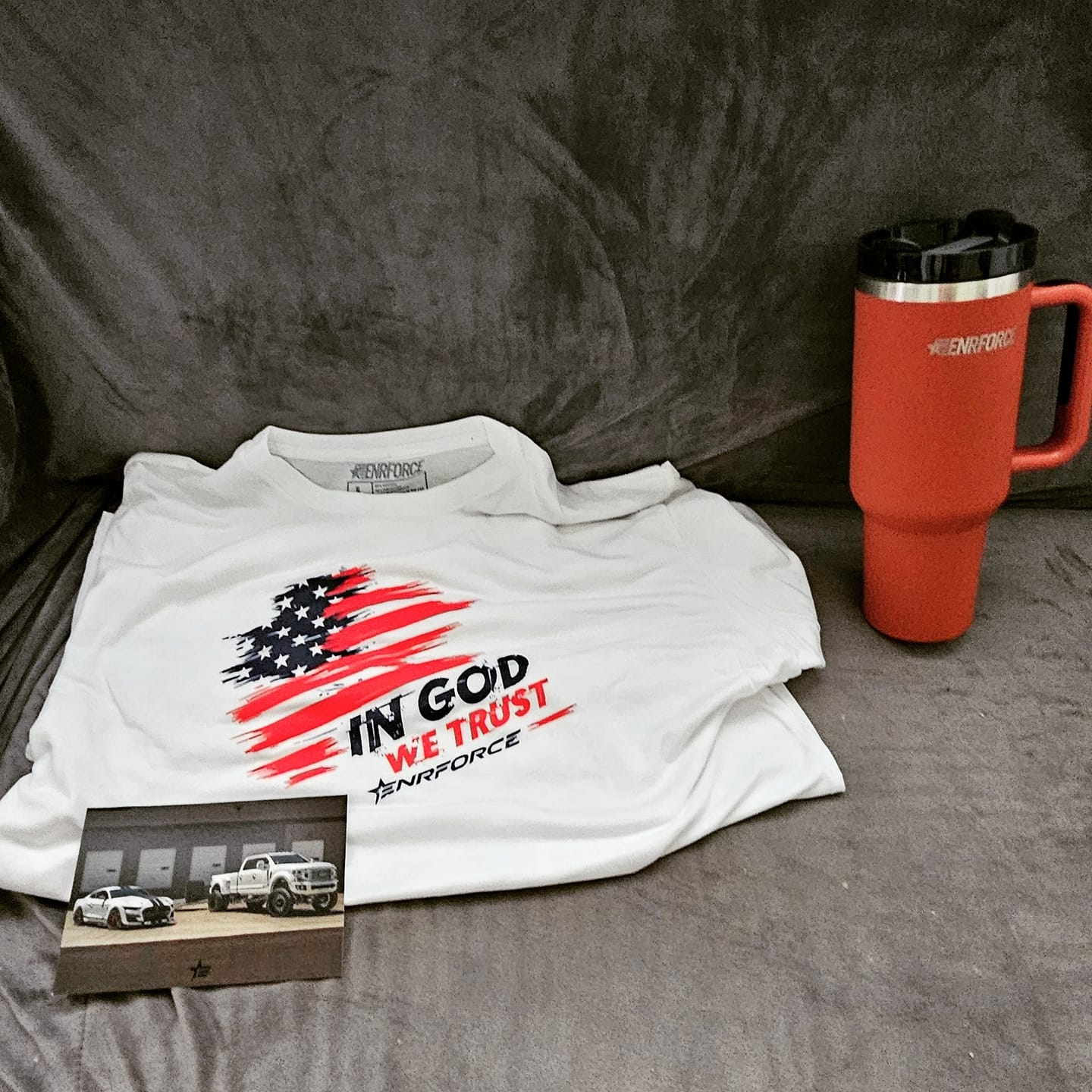 Customer photo review of 40 OZ Soft Matte Tumbler