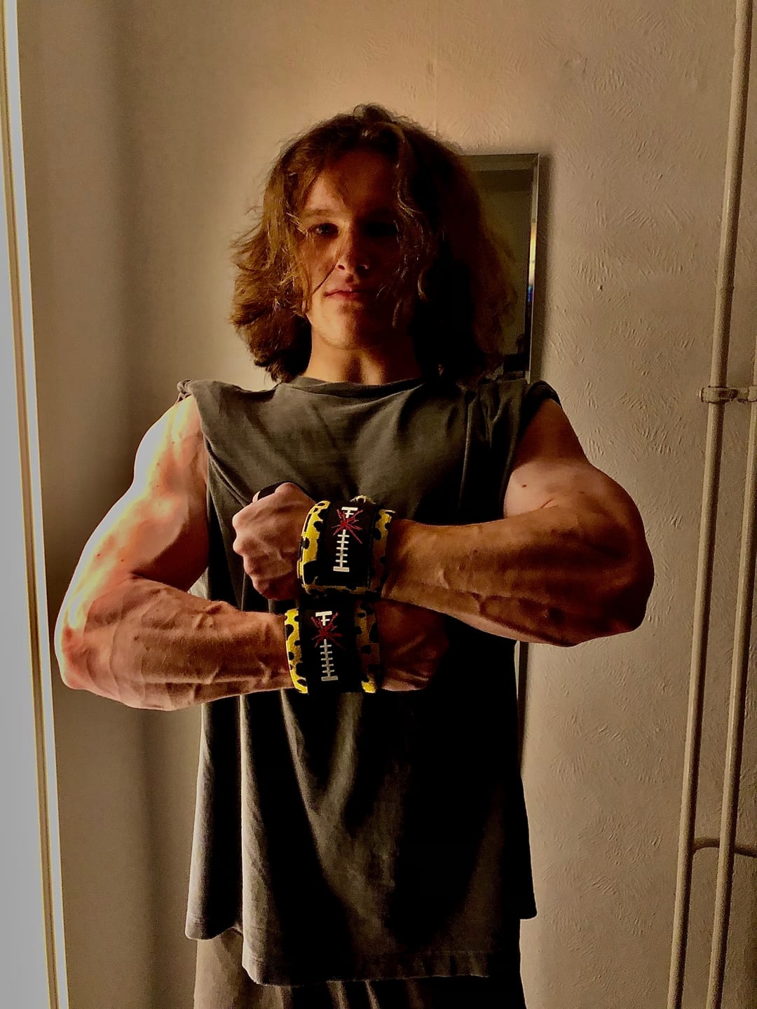 Customer photo review of Overtime Wrist Wraps