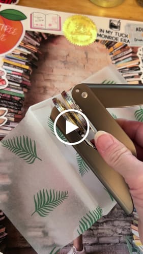 Customer video review of Custom Book Embosser