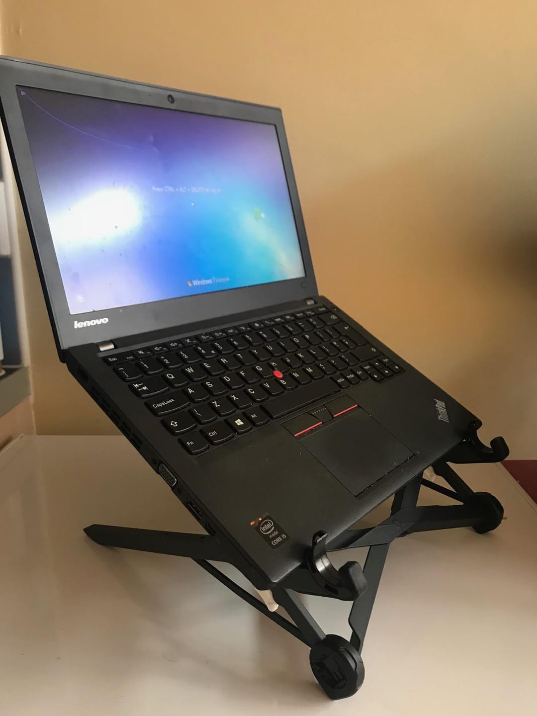 Customer photo review of Base12 Graviton Laptop Stand