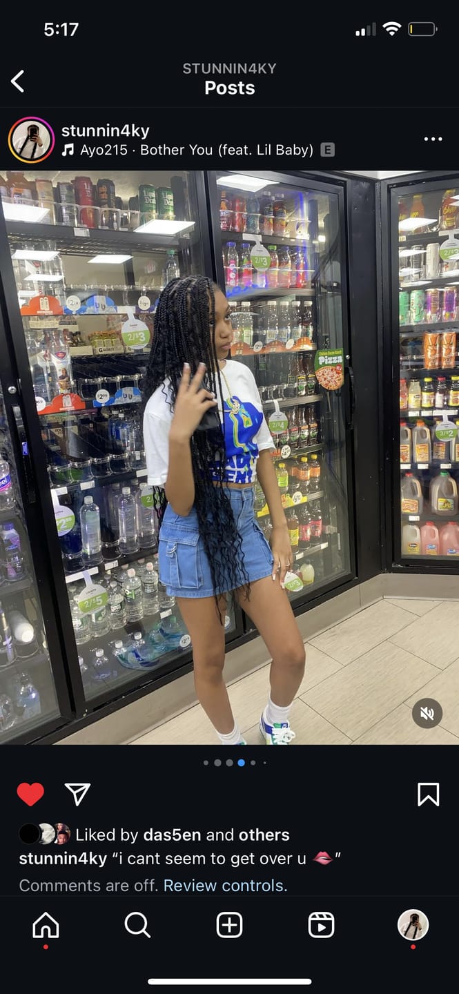 Customer photo review of THE BAD AGENT TEE