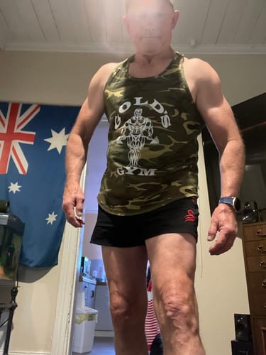 Customer photo review of Quads of the Gods - Lift Shorts - Black / Red
