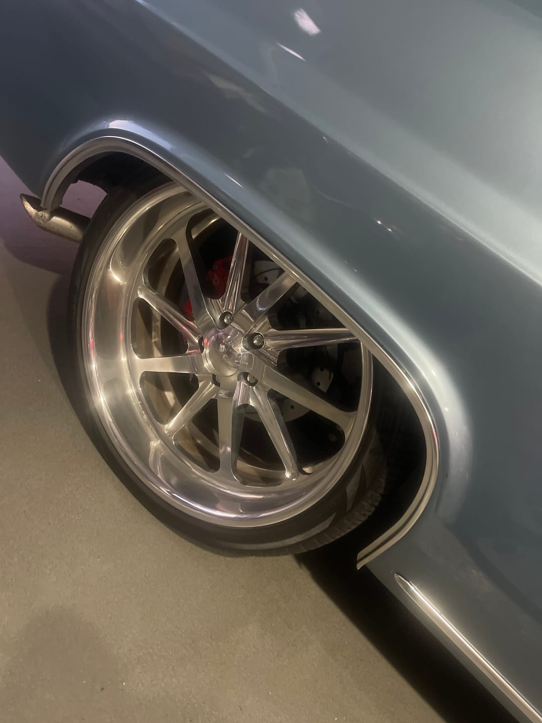 Customer photo review of Bronze Bomber Non-Acid Wheel Cleaner (32oz)