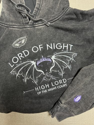 Customer photo review of Lord of Night premium hoodie
