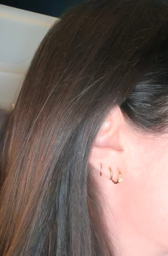 Customer photo review of Princess Stone Huggies