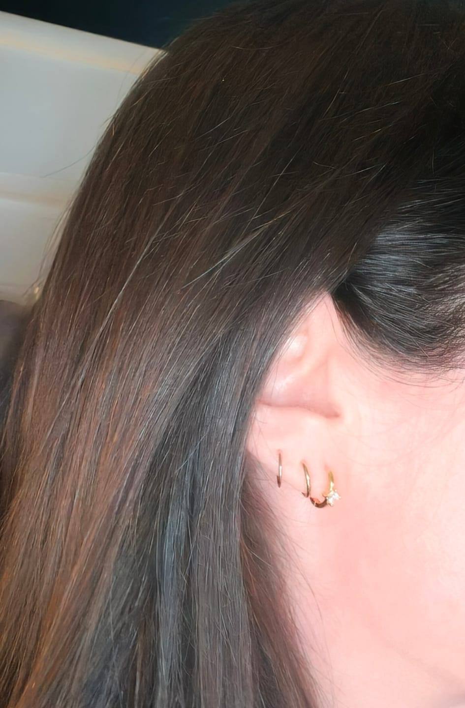 Customer photo review of Princess Stone Huggies