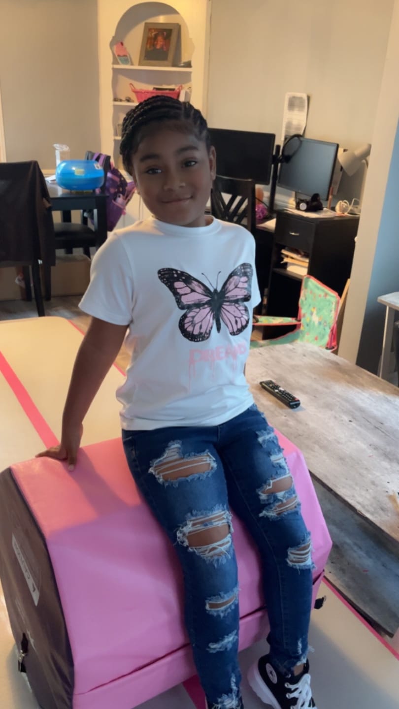 Customer photo review of Gymnastics Octagon Tumbling Trainer Mat (S/M)