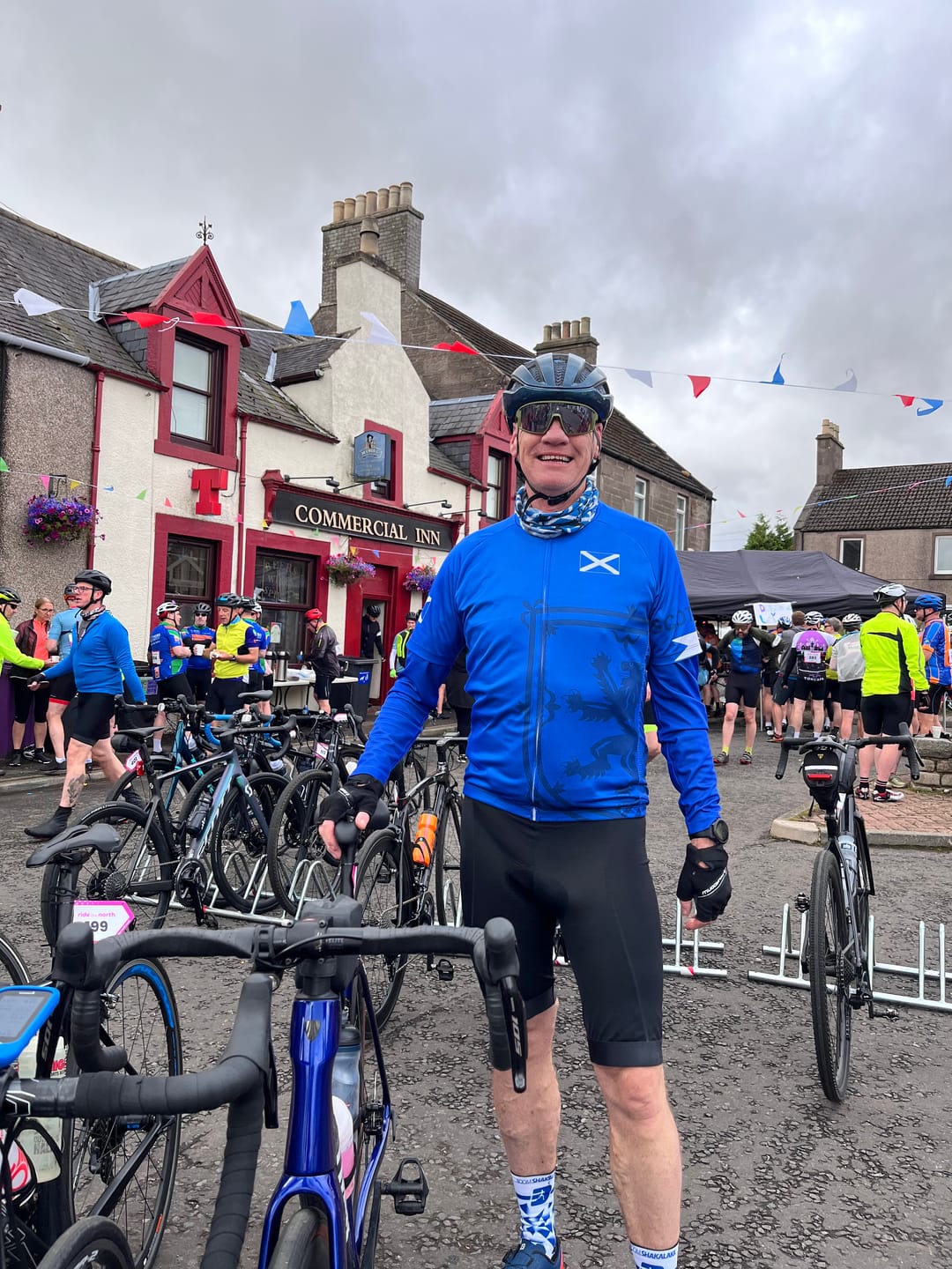 Customer photo review of Scotland Cycling Jersey