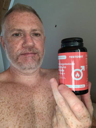 Customer photo review of TESTOWIT - Regolazione ormonale 120 cps NEW!