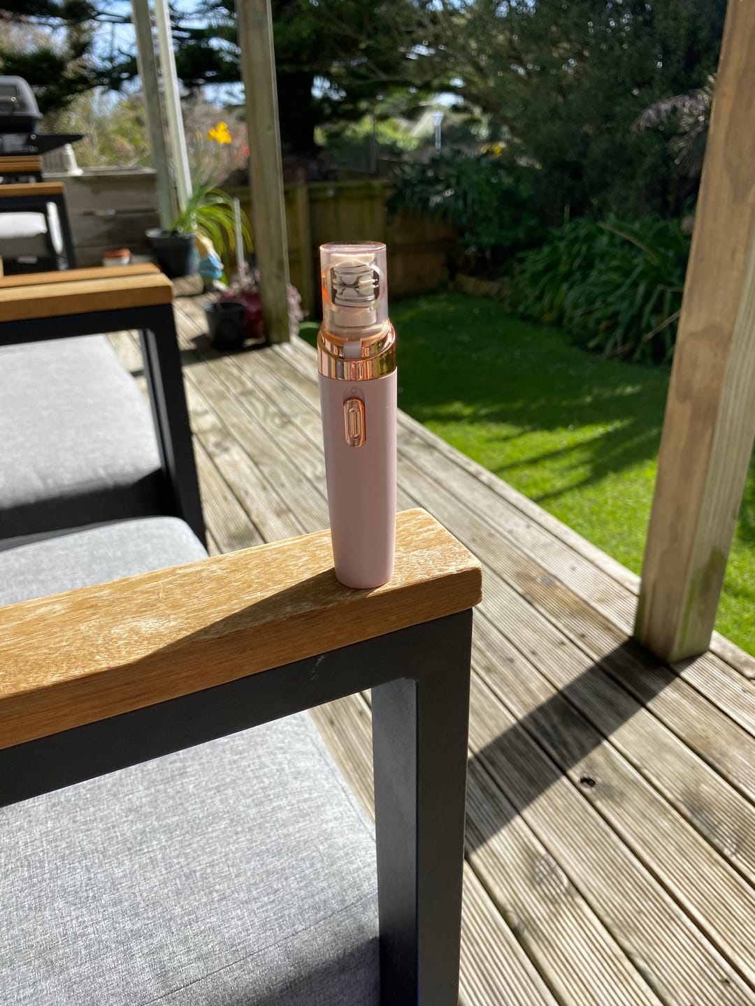 Customer photo review of Plucky - Facial Hair Remover - 40% OFF!