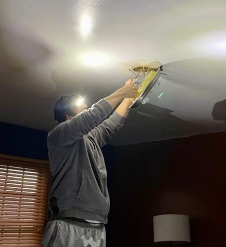 Customer photo review of LumaBeam™ - Multifunksjonell 230° LED-hodelykt