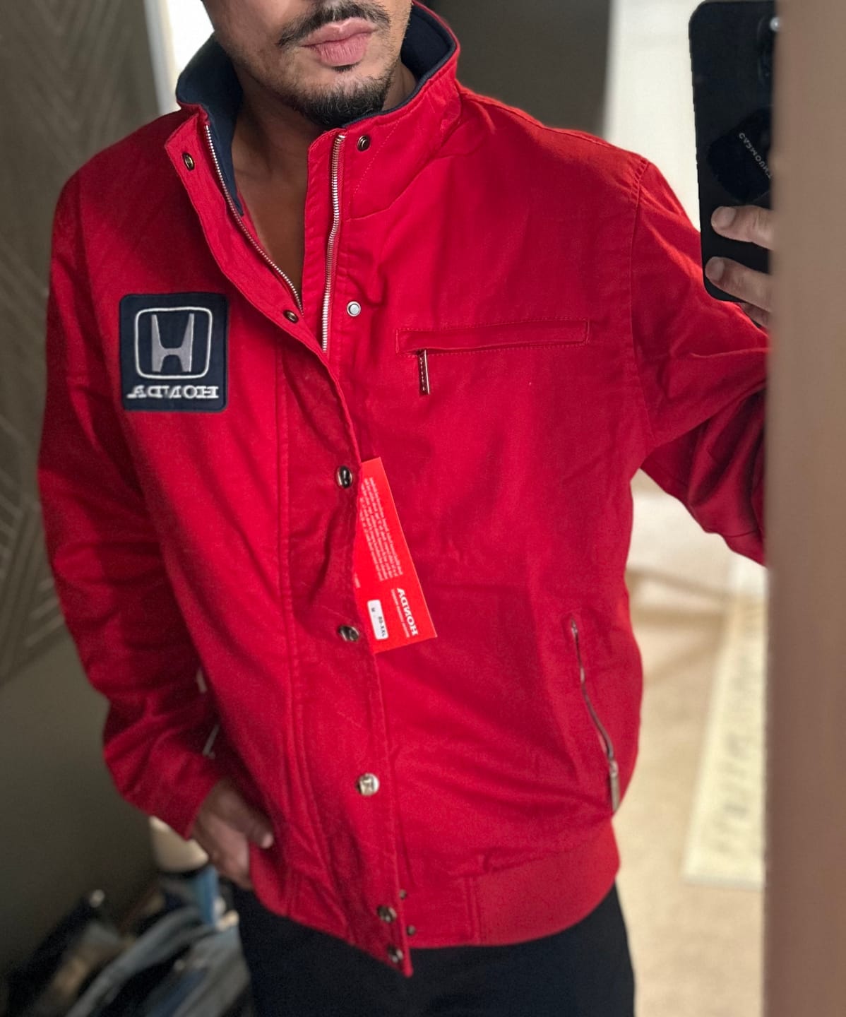 Customer photo review of 1989 Honda Grand Prix Racing Team Twill Jacket