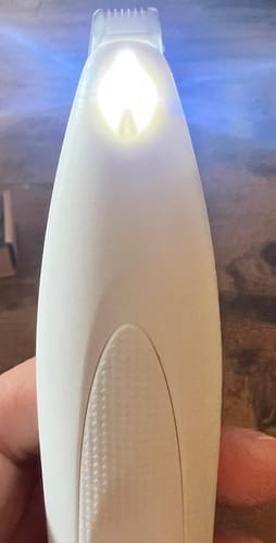 Customer photo review of Tondeuse Silencieuse Portable pour Animaux
