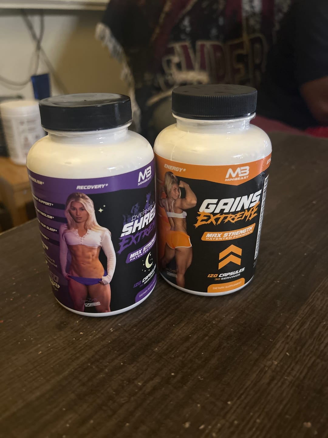 Customer photo review of Extreme Fat Burn / Muscle Build Stack