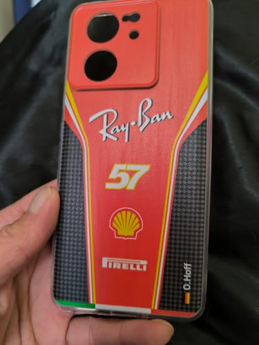Kundenbewertung mit Foto zu Ferrari F1 2024 Livery - Individuelle Handyhülle für Xiaomi