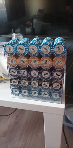 Customer photo review of Vegas Poker Club Poker Chip 50.000