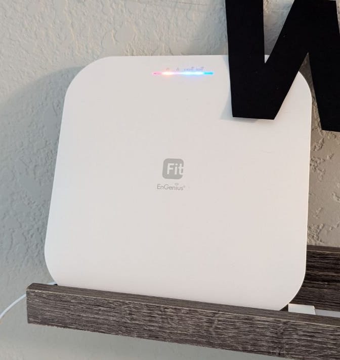 Customer photo review of EWS276-FIT: EnGenius Fit 4×4 Indoor Wireless Wi-Fi 6 Access Point