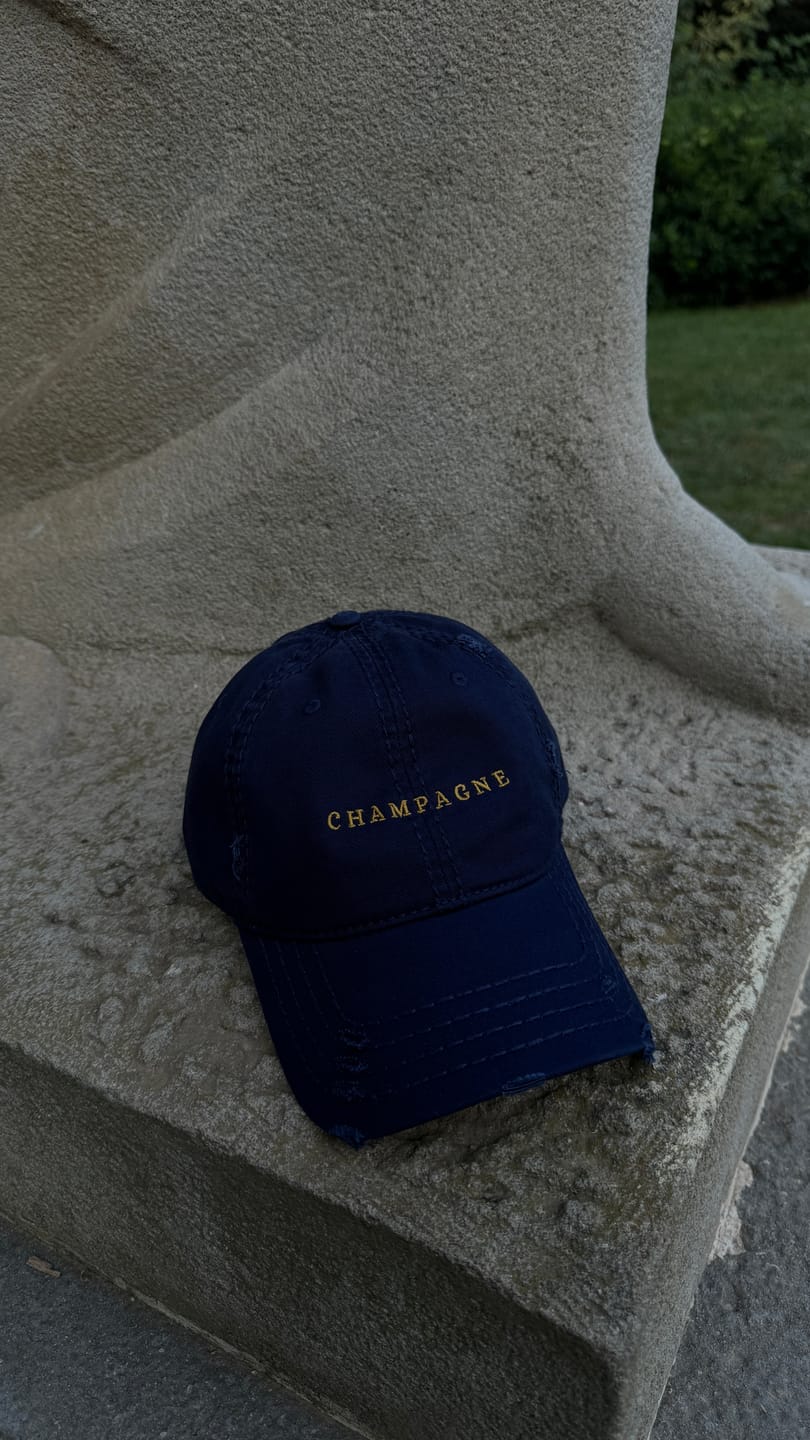Customer photo review of The Champagne Hat