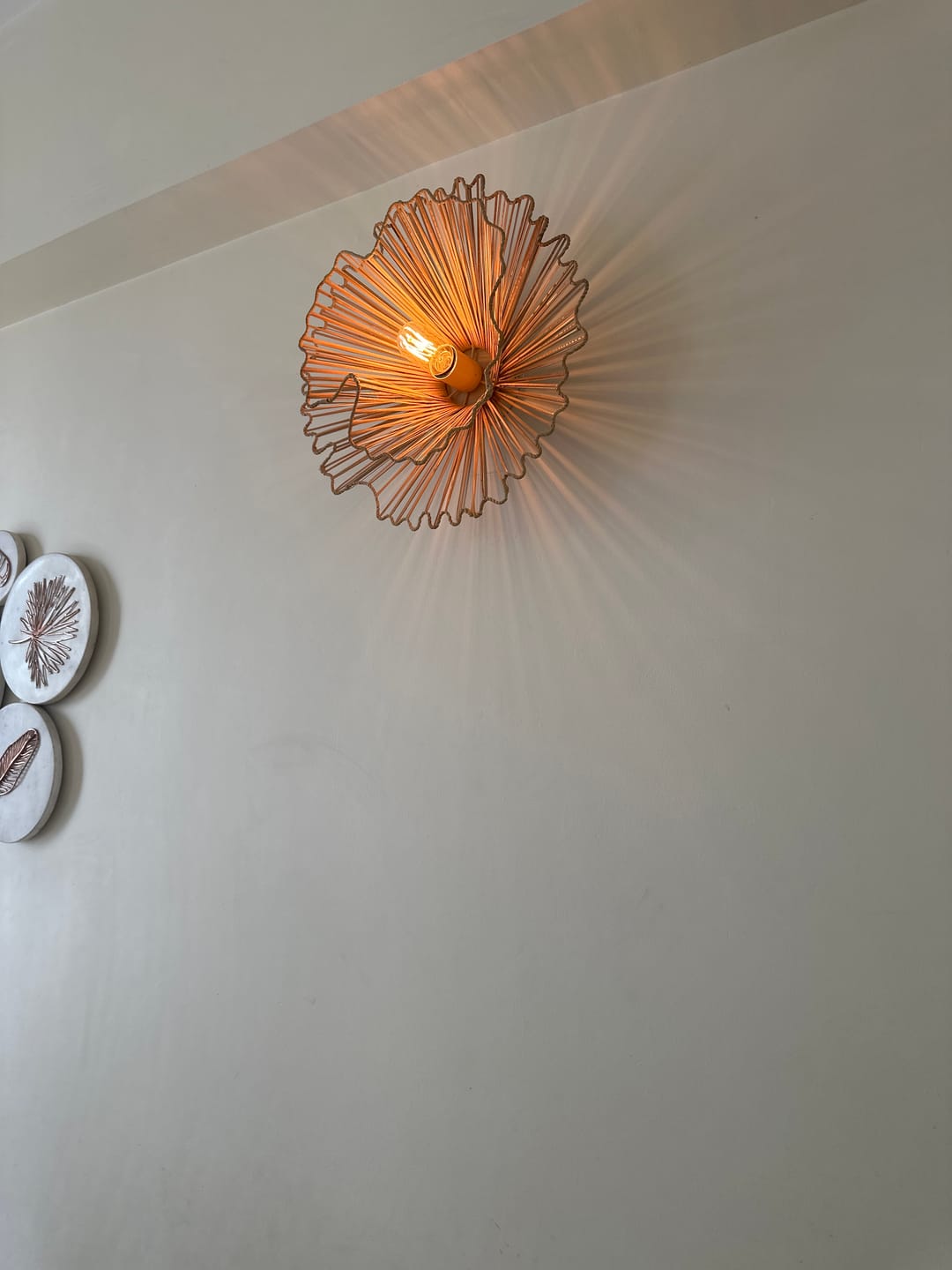 Customer photo review of Klimt Wall Lamp