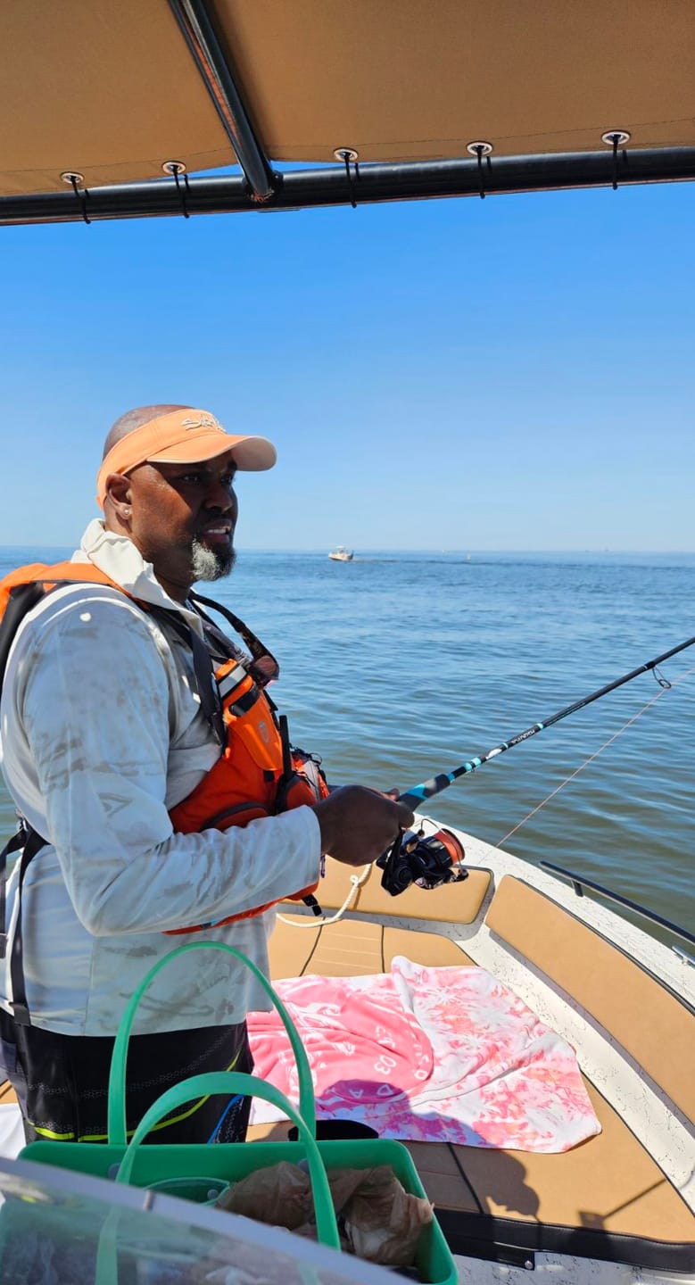 Customer photo review of Carbon Elite Nearshore Spinning Reels