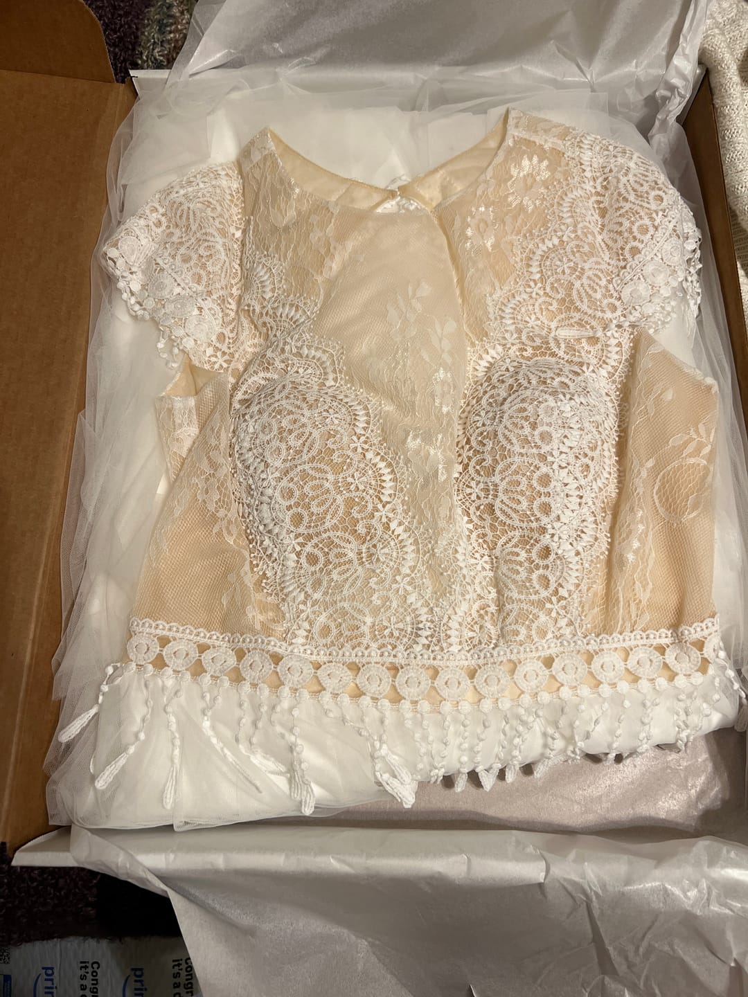 Customer photo review of At Home Try-On Rental