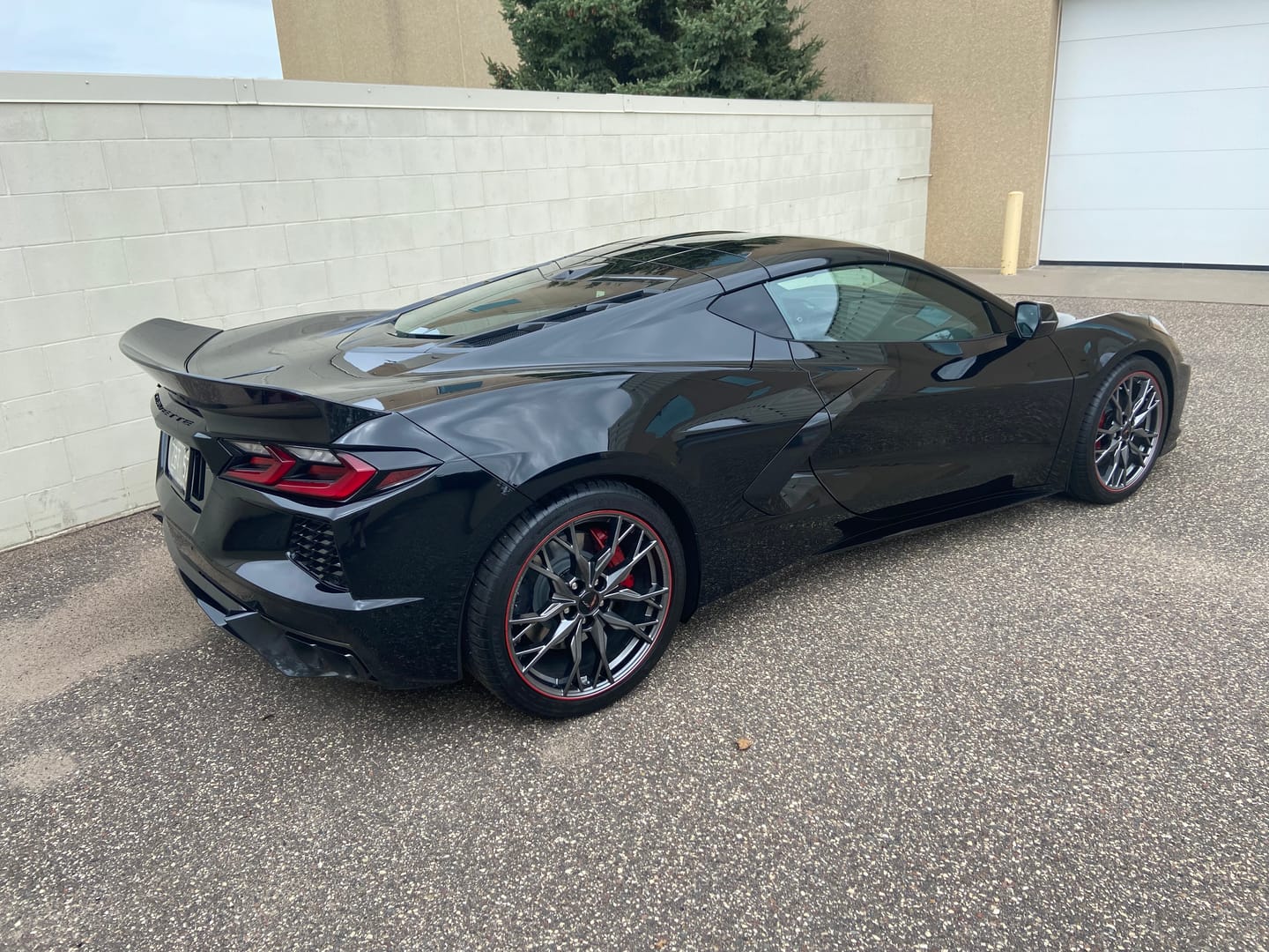 Customer photo review of Corvette C8 Performance Ducktail Rear Trunk Spoiler