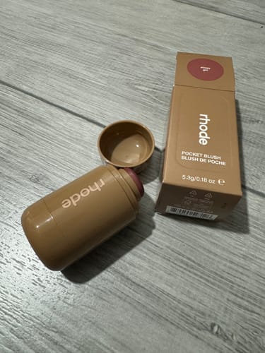 Customer photo review of pocket blush - sleepy girl -  soft mauve