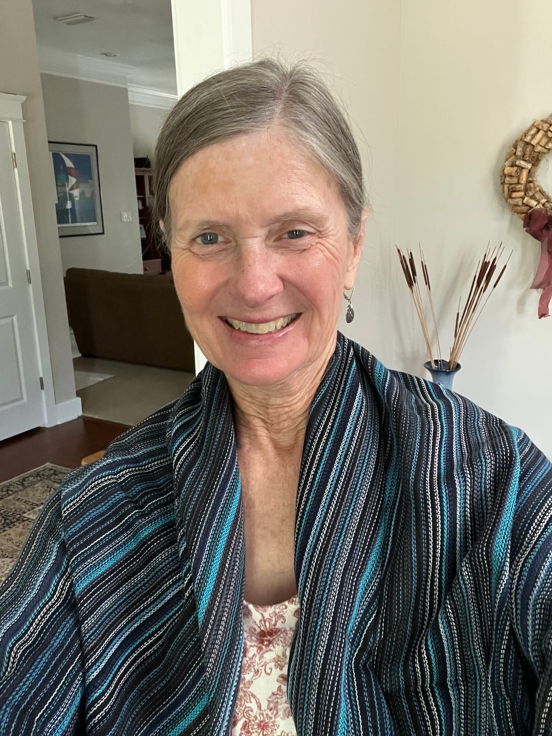 Customer photo review of NEW! Organic Cotton Turkish Towel Multi