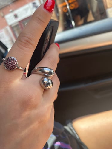 Customer photo review of Crossover Steel Ring
