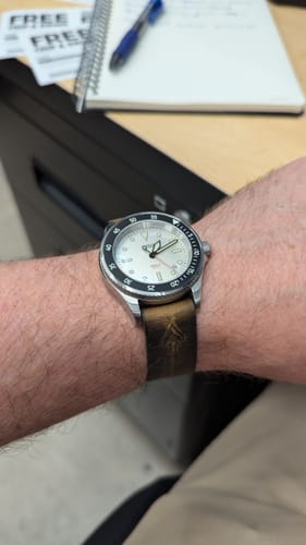 Customer photo review of W.O.E. Leather Single Pass Zulu