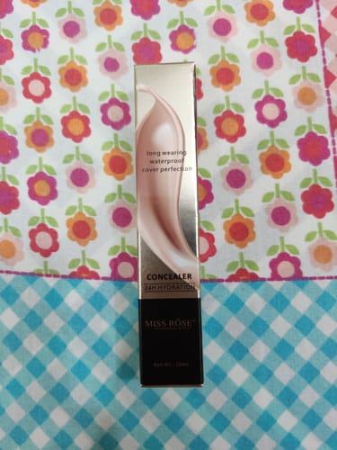 Customer photo review of Miss Rose Perfect Cover 24H Hydrating Concealer