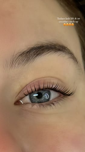 Customer photo review of BOO- Pure Care Lash & Brow Lift Pack