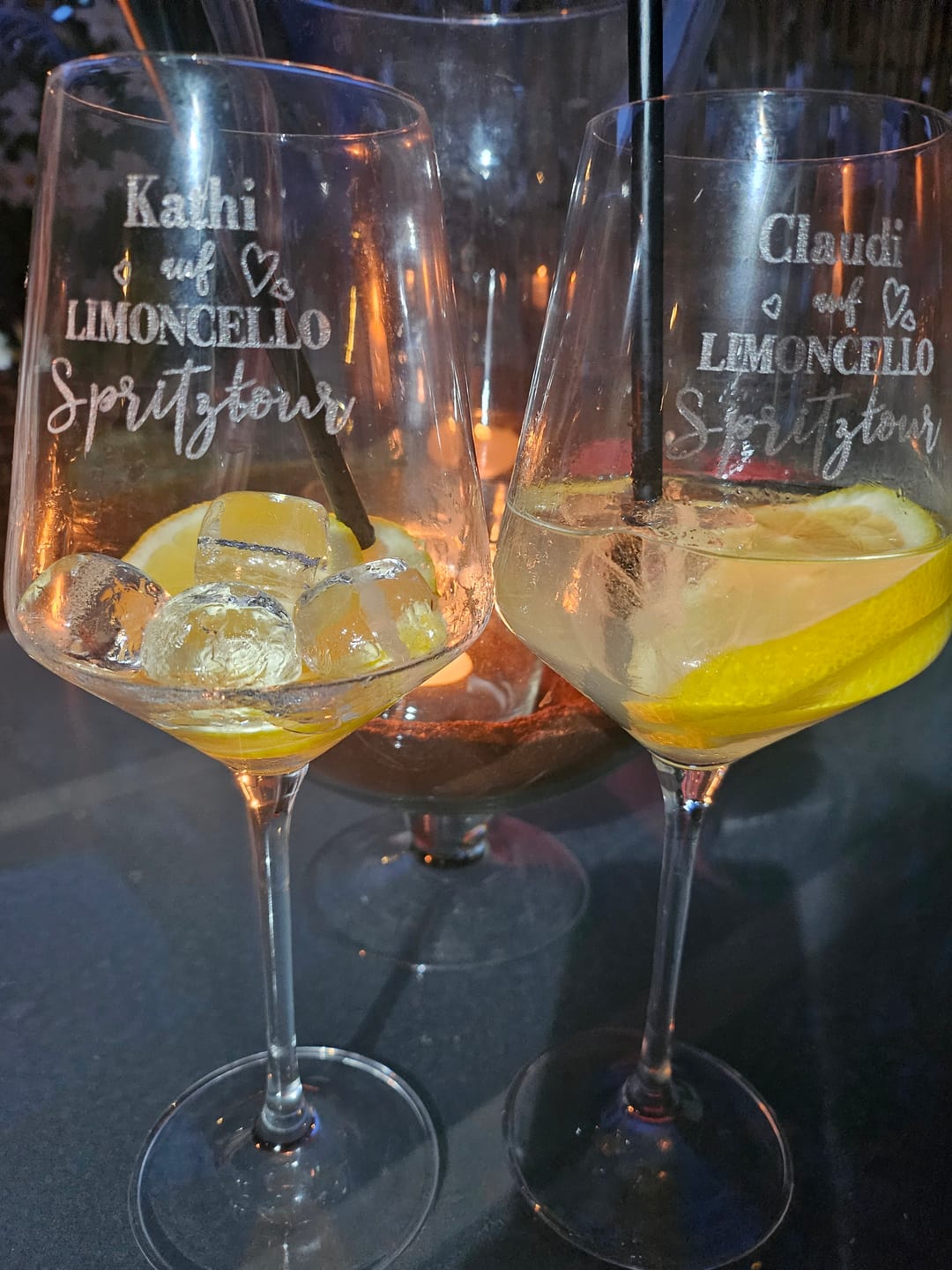 Customer photo review of Spritztour - Personalisiertes Glas für deinen Sommer-Drink