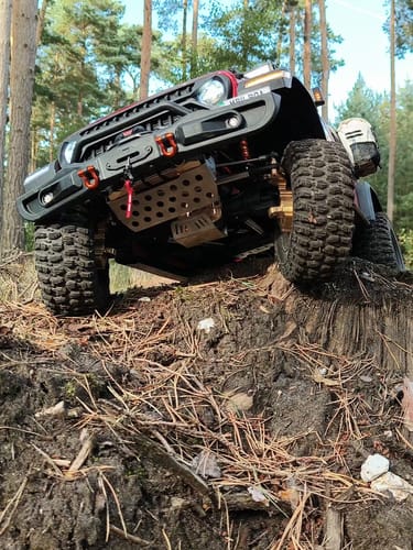 Customer photo review of Brass Front Rear Axel Diff Covers  for MK-07