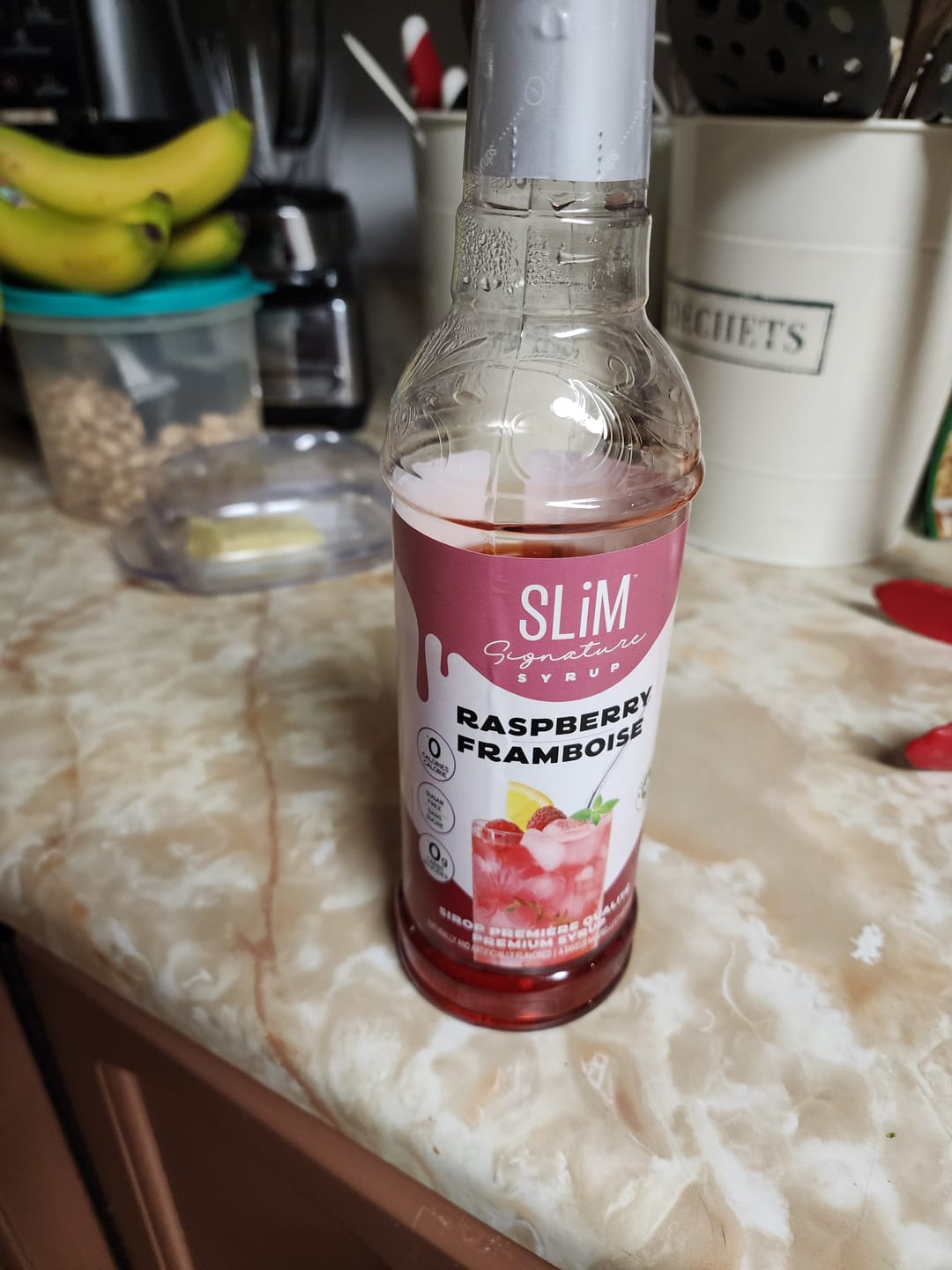 Customer photo review of Slimfield Syrups - Sugar Free Syrups 750ml