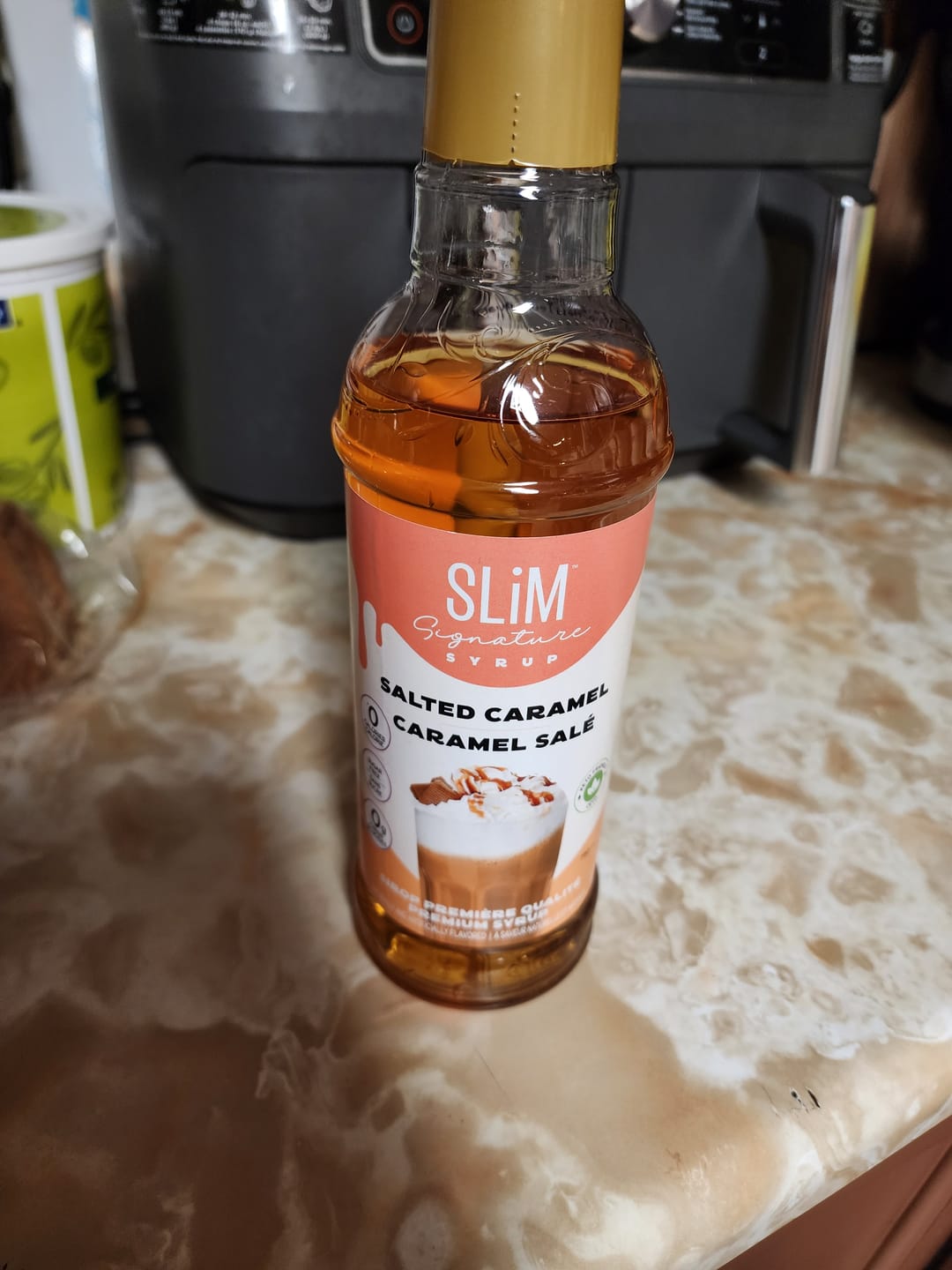 Customer photo review of Slimfield Syrups - Sugar Free Syrups 750ml