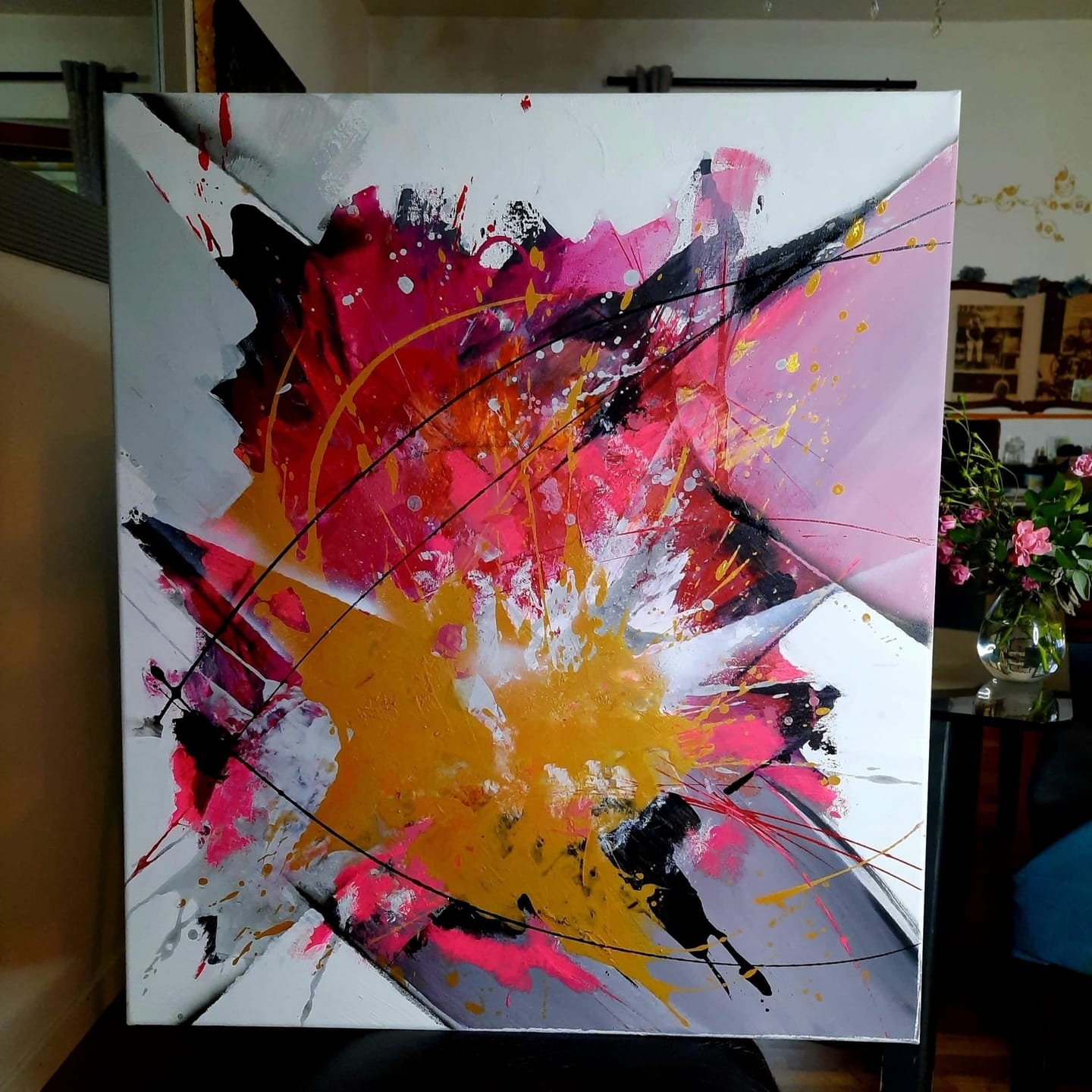 Customer photo review of Acrylfarbe - Magenta