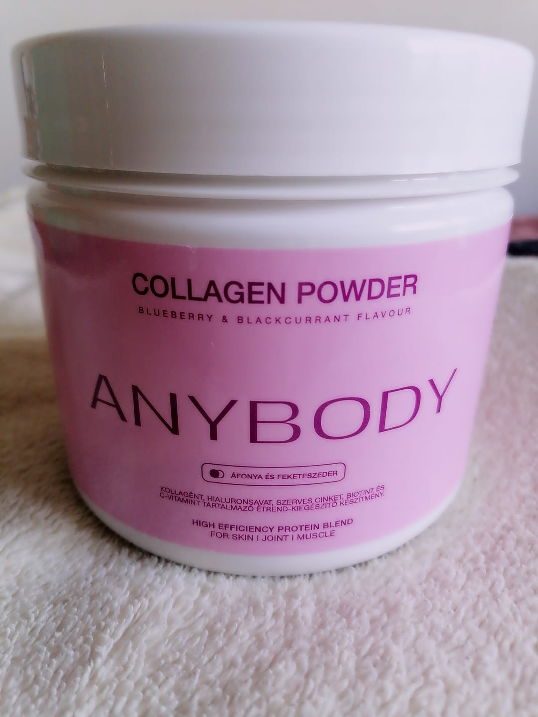 Customer photo review of Anybody Collagen Powder 265g Kollagén Kúra