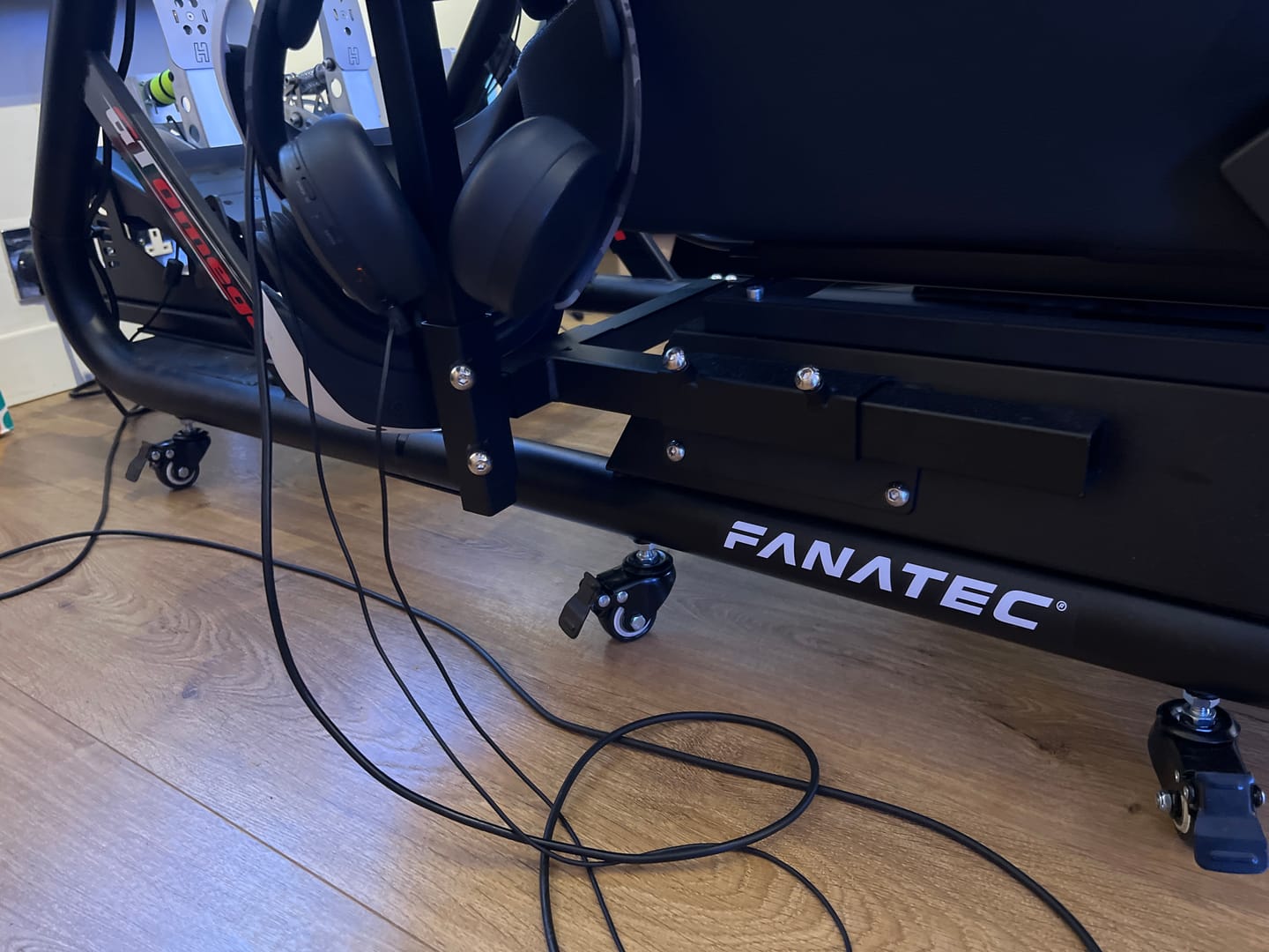Customer photo review of Sim Racing Caster Wheels