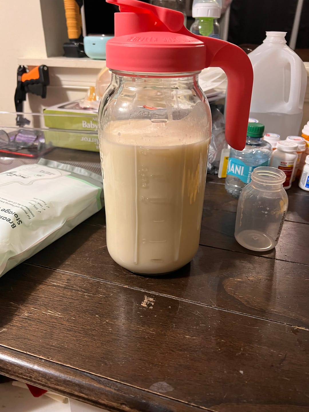 Customer photo review of Silicone Hands Free Collection Cups