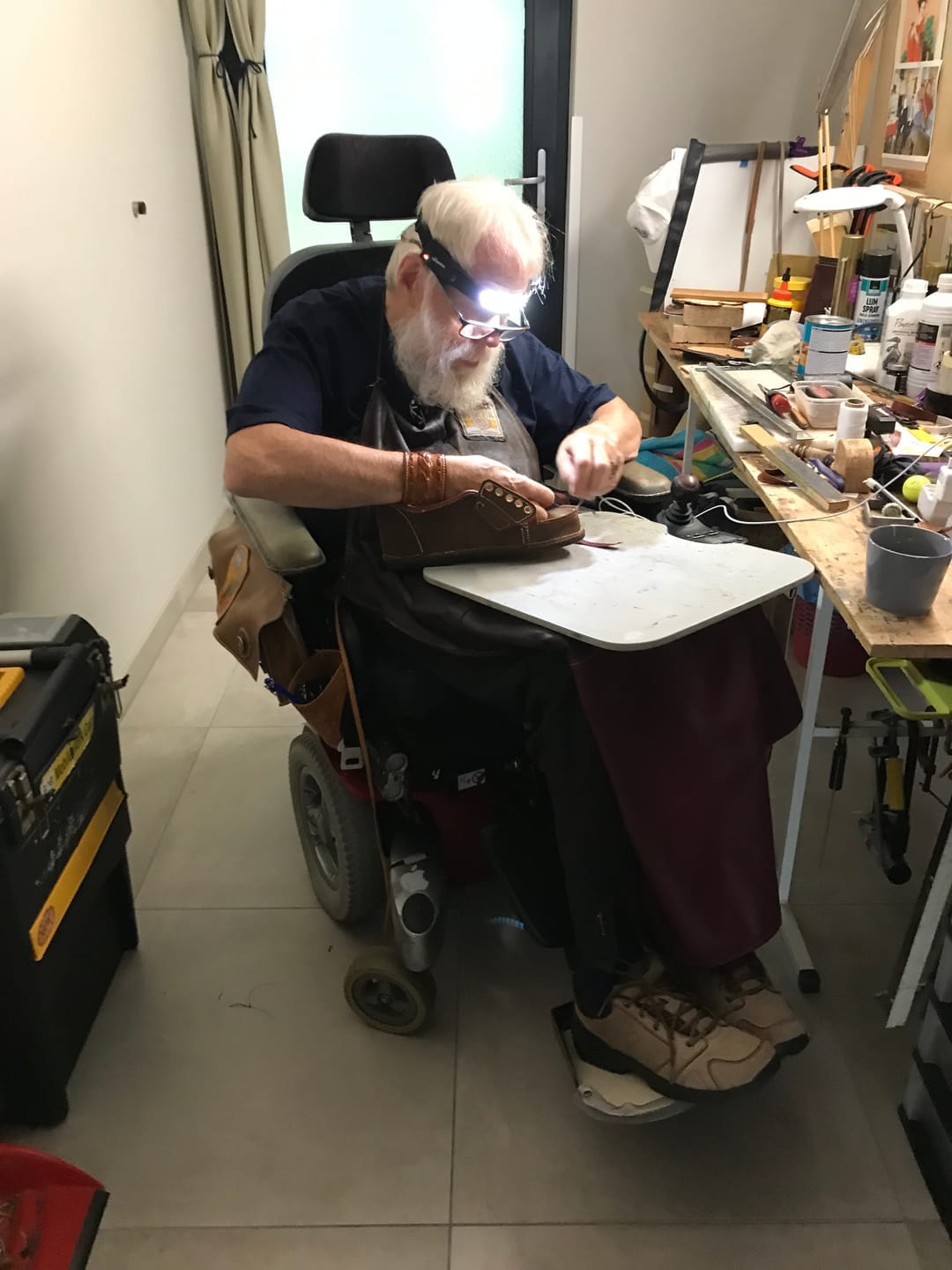 Customer photo review of LumaBeam™ - Multifunksjonell 230° LED-hodelykt