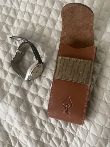 Customer photo review of Travel Pouch and Challenge Coin (NEW)