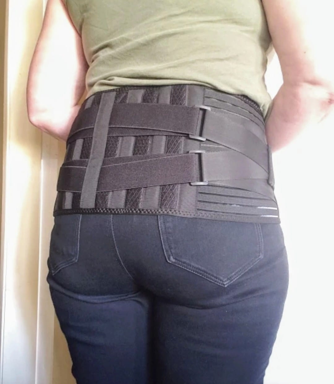 Customer photo review of Corset Orthopédique Lombaire PINKMOON