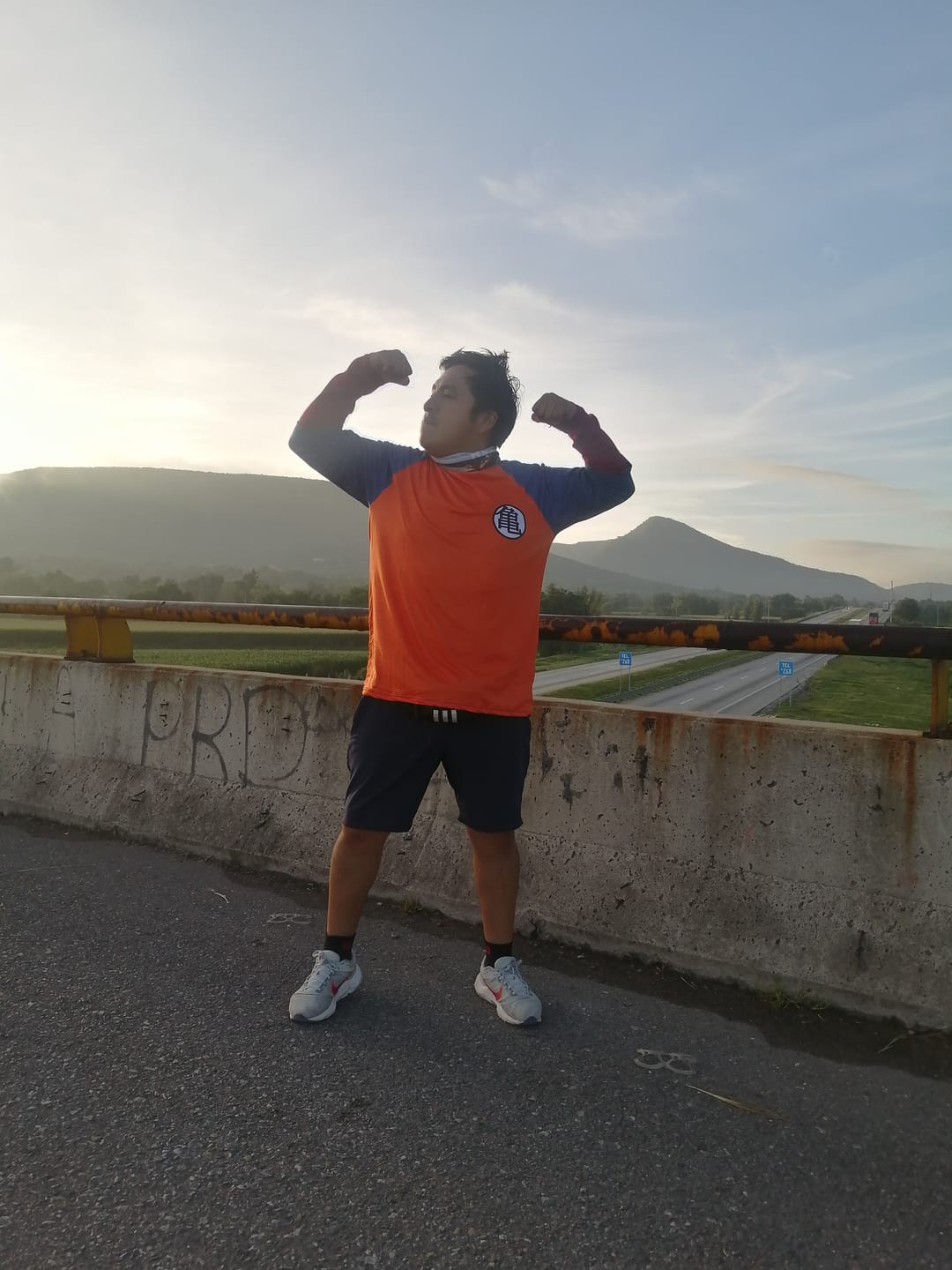 Customer photo review of Playera Pijama Ranglan Dragon Ball Oficial
