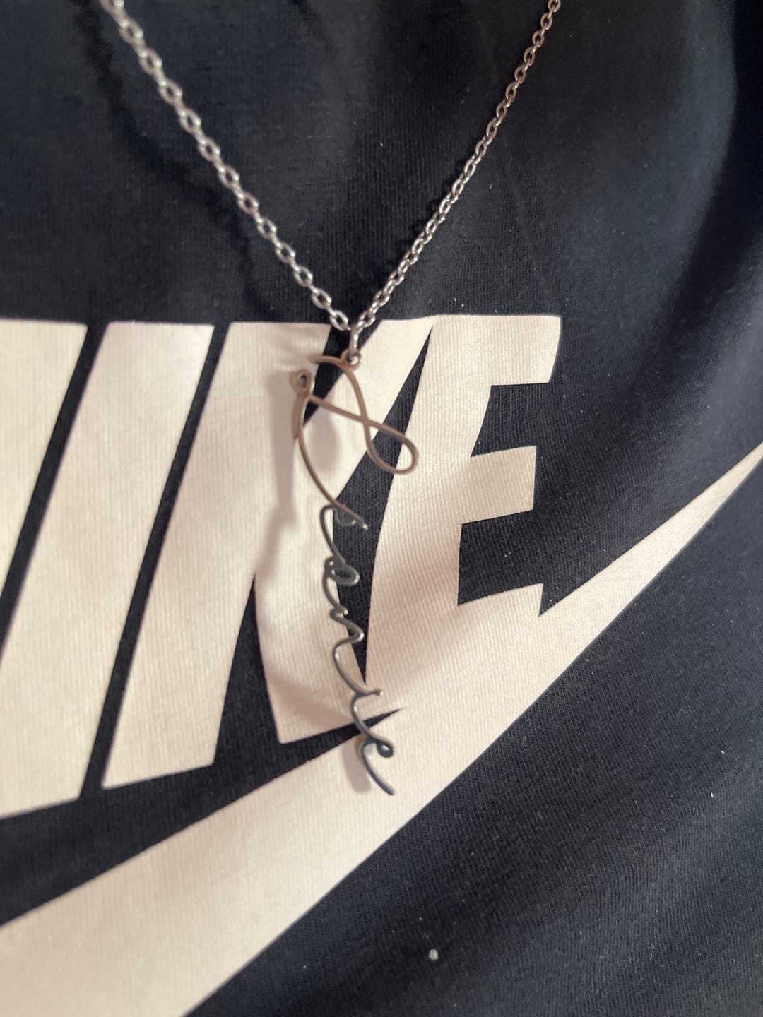 Customer photo review of Collier Signature Personnalisé