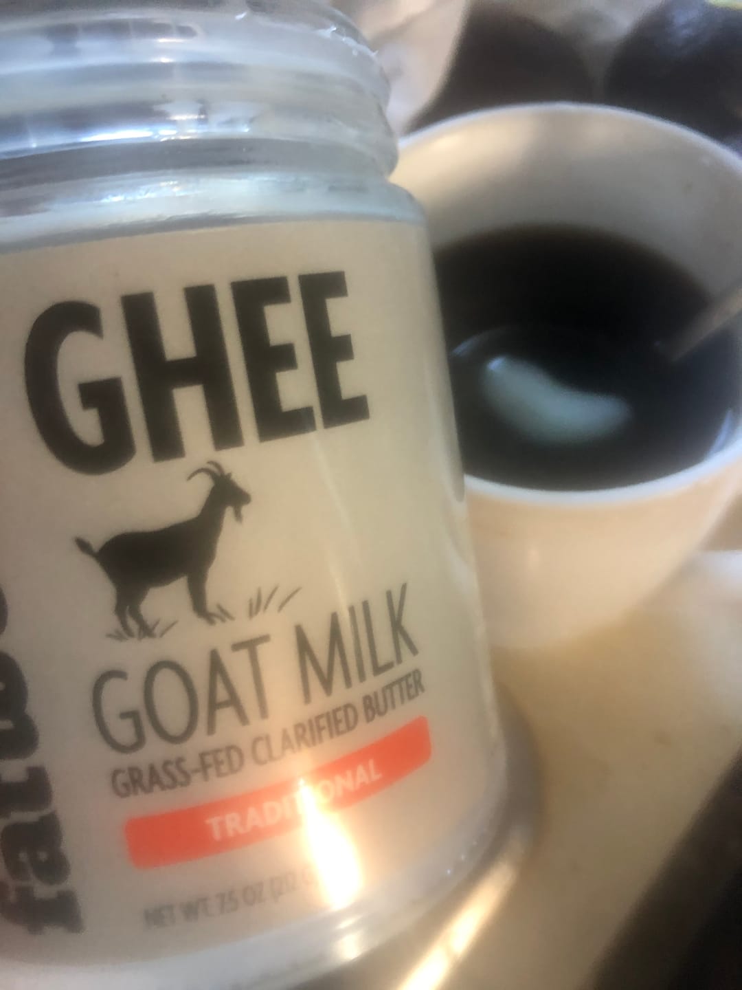 Customer photo review of Grass Fed Goat Milk Ghee (7.5 oz)