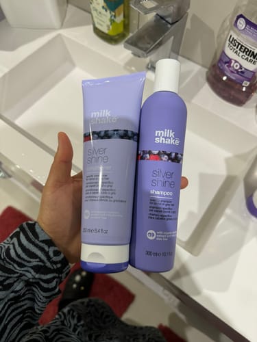 Customer photo review of Milkshake Silver Shine Duo Gift Set