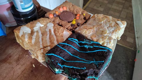 Customer photo review of Buckeye’s Birthday Box