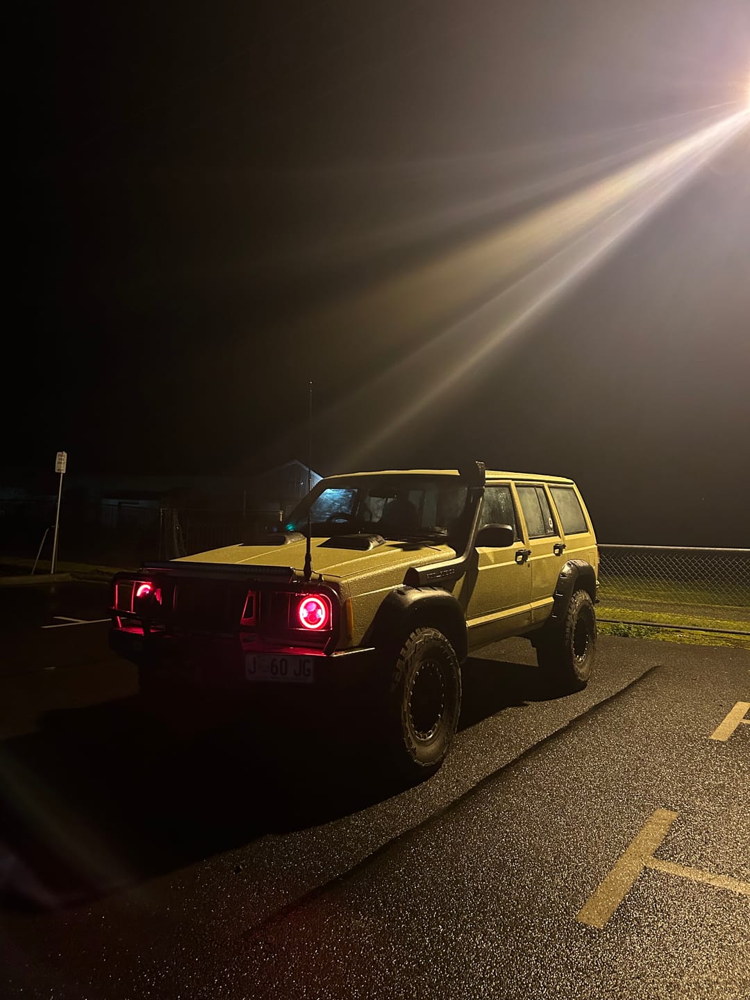 Customer photo review of 7" 'Halo' LED Colour Chasing Headlights