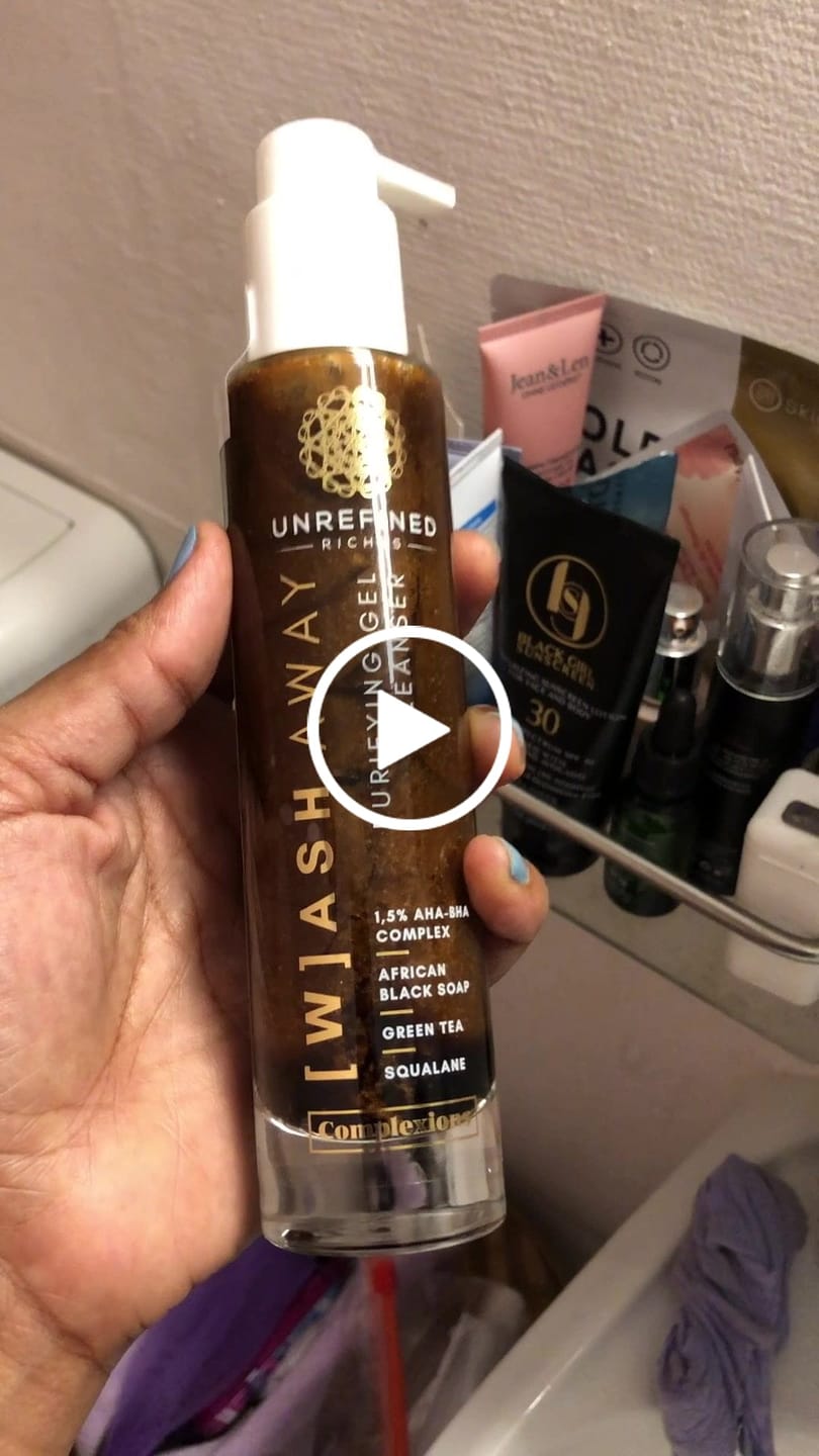 Customer video review of [W]ASH AWAY - Purifying Gel Cleanser